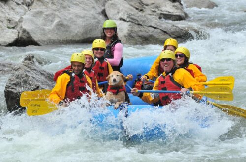 i get to go rafting
