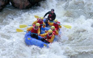 Whitewater rafting on Colorado's Arkansas River, Browns Canyon