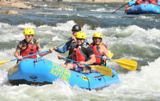 Multi day rafting trip in Browns Canyon National Monument Arkansas River Colorado