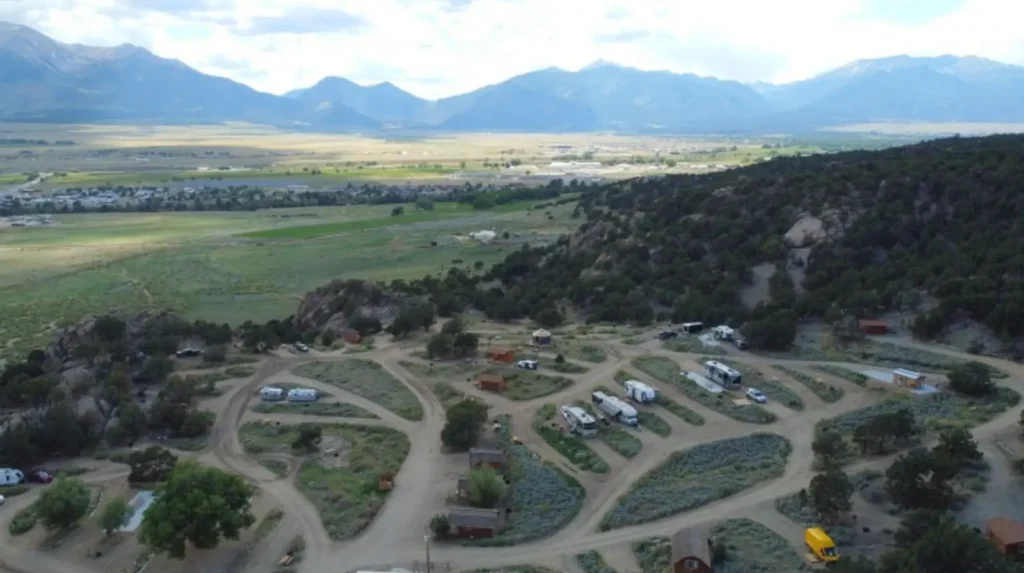 bv overlook campground places to stay near buena vista