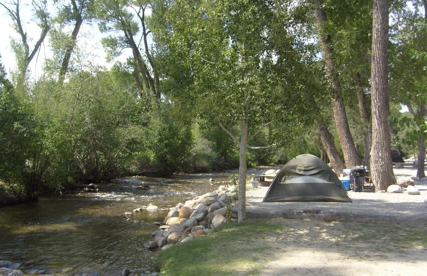 chalk creek campground