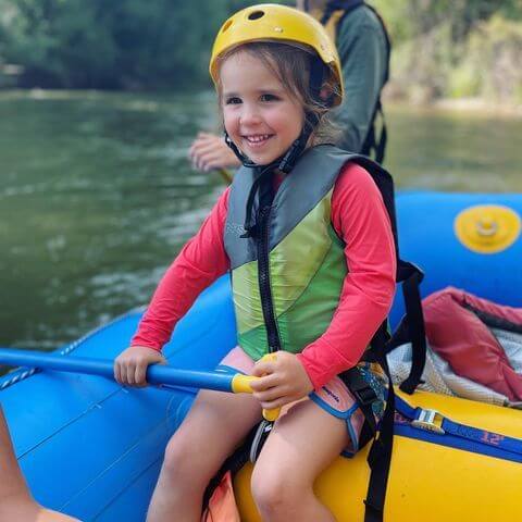 family rafting trips half day