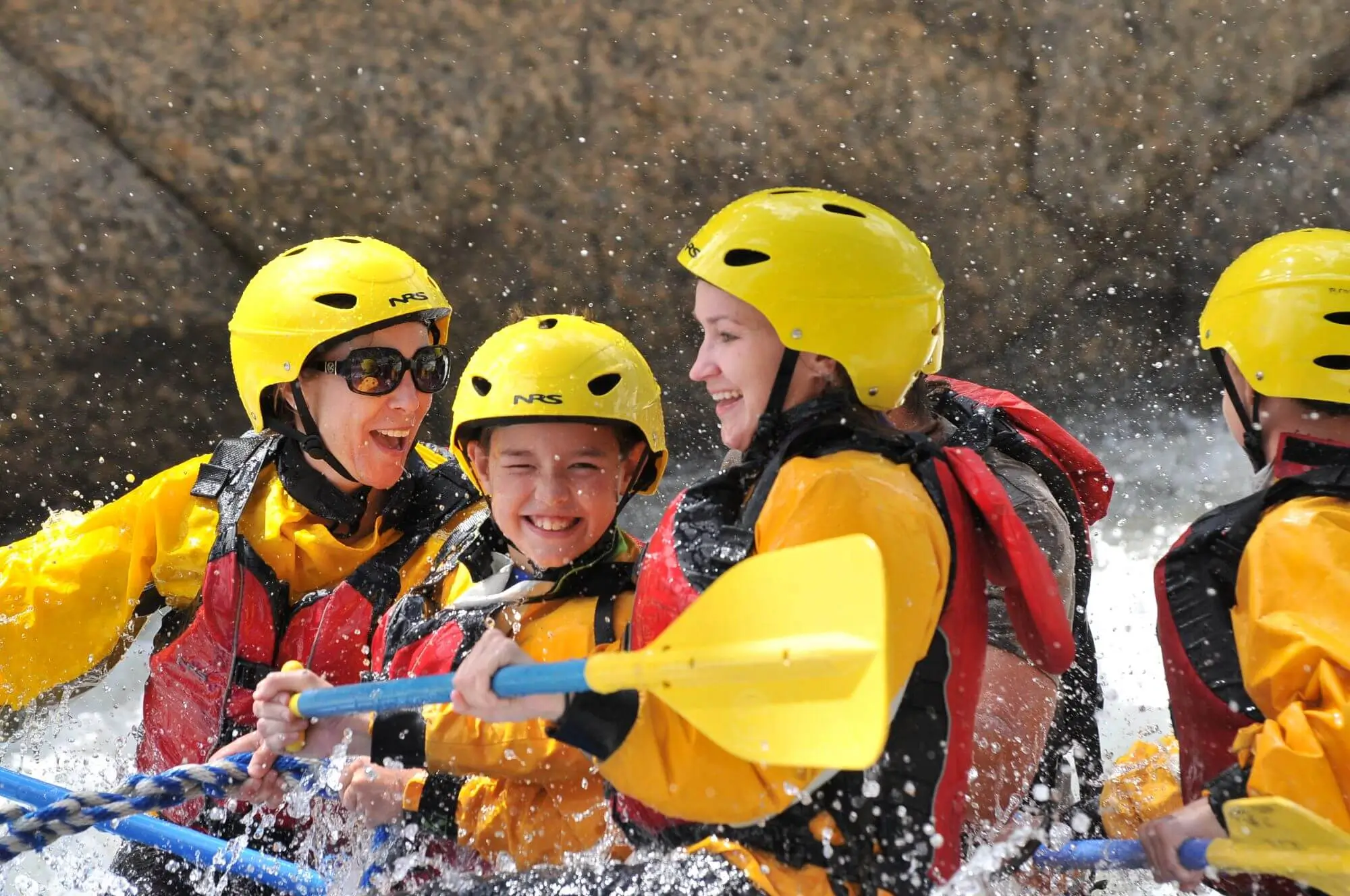 teams love group rafting at browns canyon rafting