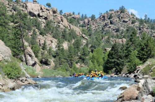 Browns Canyon Colorado white water rafting buena vista