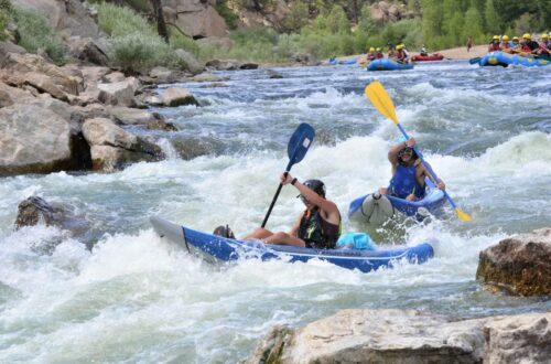 best arkansas river rafting sections in colorado