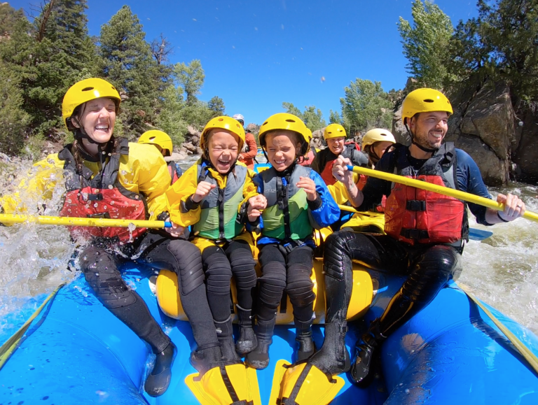 Colorado whitewater Rafting for the whole family