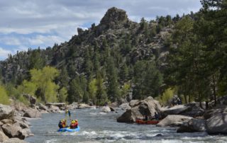 Browns Canyon National Monument Arkansas River rafting