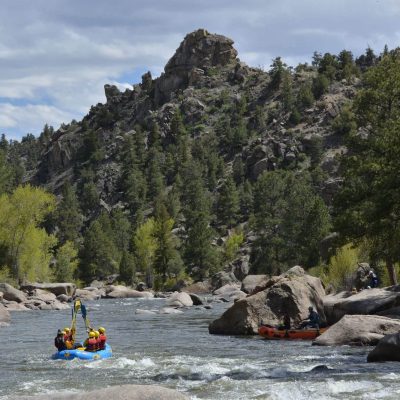 Browns Canyon Half Day Rafting